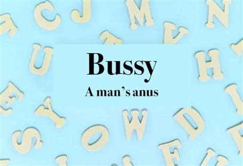 what does bussy mean|bussy .